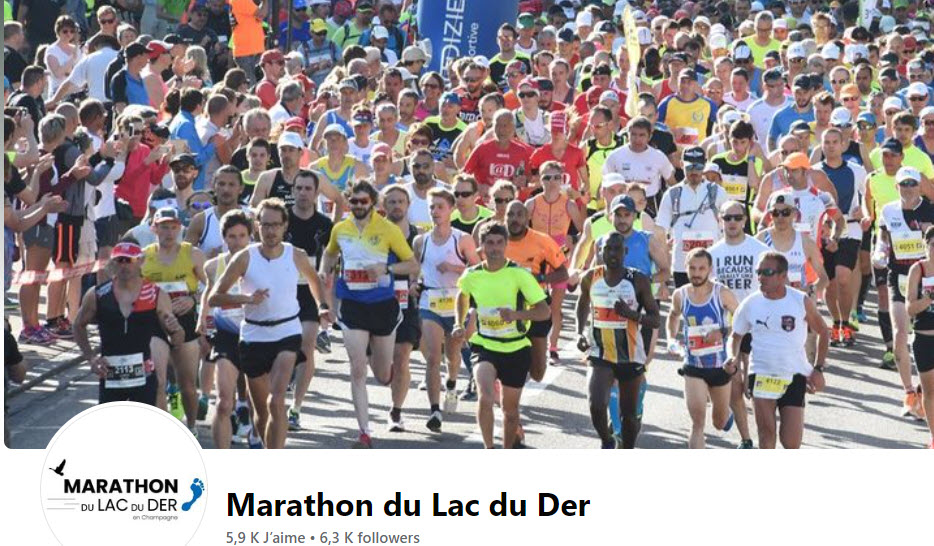 Facebbook Marathon du Lac du Der